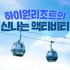 [강원 정선] [강원 정선] 하이원리조트 부대시설 이용권 (~25/03/31)
