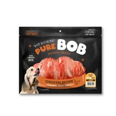 에이치플러스몰 퓨어밥 치킨스테이크 300g 강아지간식 애견간식 연어껌 개껌 고구마간식, 없음
