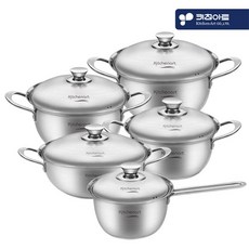 키친아트 올가 IH인덕션 냄비5종18P+20+22+26+26전골, 단품, 1개