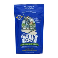 천일염 [Celtic Sea Salt] 셀틱 씨 솔트 파인 그라운드 바이탈 미네랄 블렌드 솔트 454 g Fine Ground Vital Mineral Blend Salt, 1개, 454g