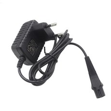 12 v 전원 공급 장치 충전 코드 교체 전기 면도기 면도기 충전기 braun beard trimmer series z20 z30 z4 모델 용, Black EU