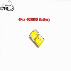 4Pcs 3.7v 50mah 5002 30MAH 4000 4002 폴리머 리튬 배터리 I7 i8 i9 i0 이어폰 헤드셋 MP3 MP4 장난감 GPS