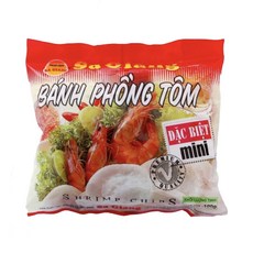 베트남 미니반퐁톰 새우칩 새우함량15% 사지앙 BANH PHONG TOM, 100g, 1개