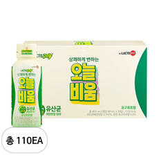 락토조이 오늘비움 유산균음료, 80ml, 110개