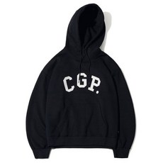 (국내배송) CODEGRAPHY 코드그라피 CGP 심플 로고 후드 네이비 SIMPLE LOGO NAVY