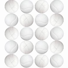 민스리빙 테니스공 의자 다리 발커버 20p +자절개 층간소음방지, 화이트+절개