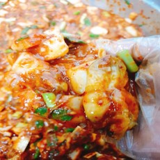 자연산 울진 생멍게무침 500g 깐멍게, 1개