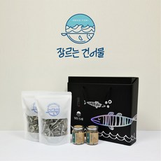 천연조미료 국내산 남해 멸치 선물세트, 1세트, 중멸+중멸