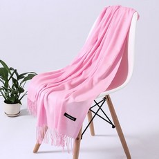 버버리울캐시미어숄핑크
