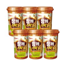 CW 청우 참깨스틱 85g x 6개 / 간식 스낵 과자