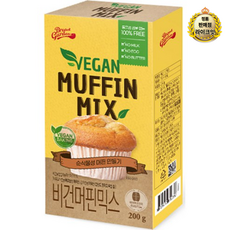브레드가든 비건 머핀 믹스, 200g, 11개