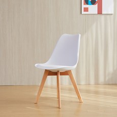 베스트리빙 에펠플러스 윌슨 미드센츄리 카페 식탁 인테리어 의자 / 4colors, 1개, 화이트
