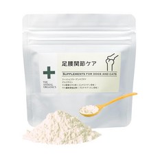 THE ANIMALORGANICS 개고양이용 다리와 허리 관절 케어서플리먼트 전성분표시 인간규격 숟가락付属 파우 더장으로 주기 쉽다 애완동물 영양제 30g, 1개