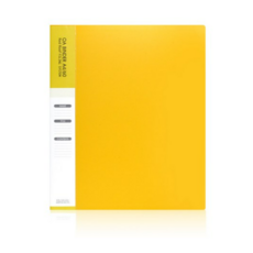 레드루프 A4 60매 OA 클리어바인더 속지추가 가능한 화일, yellow, 5개