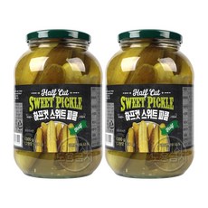New 하프컷 스위트 피클 1.3KGX2입, 1.3kg, 2개