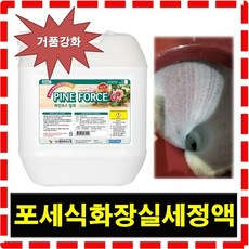 라임환경 파인포스 알파 포세식 화장실 세정액 거품 변기세정제, 1개, 18.75L