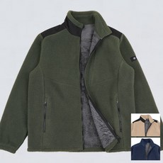스타일랑 겨울대표 남성 융털안감 뽀글이 플리스 자켓