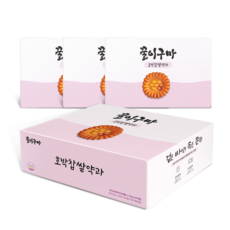 꿀이구마 호박 찹쌀 약과, 600g, 4개