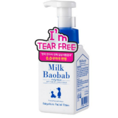 밀크바오밥 베이비 앤 키즈 티어프리 페이셜 폼 오렌지향, 300ml, 14개