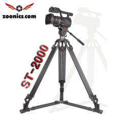 ST-2000 SLR 방송용 비디오 카메라 유압 삼각대