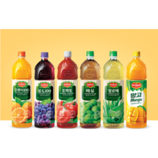 델몬트 알로에 주스, 1.5L, 6개