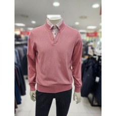 인디안 웰메이드 남성 간절기 면혼방 래이어드 니트 티셔츠(MIE BP3S C401) 백화점 아울렛 (4694048)