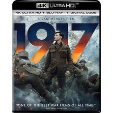 영화 1917 (4K UHD 블루레이-영어) 드라마 밀리터리 전쟁