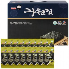 더진심 김 선물세트 선물용 추석 명절 도시락김 단체 광천김, 16봉