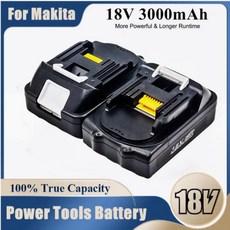 전동 공구 배터리 교체 마키타 BL1830 18V 3000mAh BL1815 BL1840 LXT400 194204-5 194205-3 194309-1 L7, 01 CHINA_02 1PACK