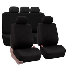 차시트패션 자동차 시트 커버 범용 여성 인테리어 액세서리 (9 색), [13] Black 5 seat