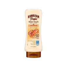 Hawaiian Tropic 시어 터치 로션 선스크린 SPF 50, 1개, 236ml