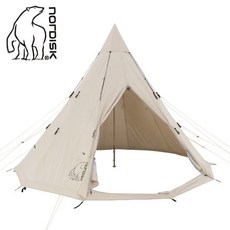 노르디스크 알페임 NORDISK ALFHEIM 12.6 돔형 텐트, 내츄럴