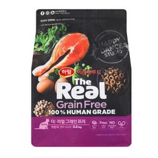 하림펫푸드 시니어 더리얼 캣 그레인프리 크런치 건식사료, 연어, 1.6kg, 1개