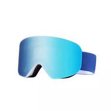 카토 스키고글 보드고글 겨울보드 방풍 남녀공용 자석고글 자외선 차단 YH693, blue