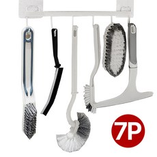 위슬러 2세대 욕실 청소 7종 모서리솔 틈새솔 스퀴지 커브형 변기솔 거치대, 1개, WSL4477-A 1개, WSL4477-A