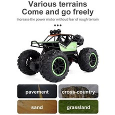 RC 자동차 1:18 스케일 자동차 4D 오프로드 차량 라디오 원격 제어 자동차 고속 드리프트 радиоуправляемая машинa carro wpld12, B, 협력사