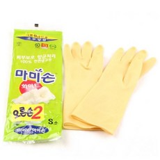 마미손 마미손 고무장갑 화이트 소 오른손 2개 5켤레, 소(S), 10개