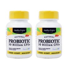헬시오리진스 내추럴 프로바이오틱 유산균 300억 CFU 브이캡, 60정, 2개