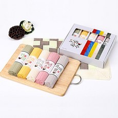 답례품오색국수