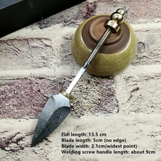전문 차 나이프 바늘 도구 콘 깨는 다기능 벽돌, 4. L01-13.5cm, 1개