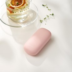 단미 조약돌 USB 충전식 손난로 보조배터리 5000mAh, 조약돌 핑크