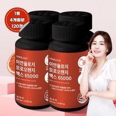 이안올로지 모로오렌지 맥스 65000, 120정, 4개