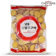 팜피아 냉동 스팀 고구마 슬라이스 2kg, 1개