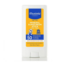 Mustela 무스텔라 베이비 아기 선크림 스틱 미네랄 SPF50 17g