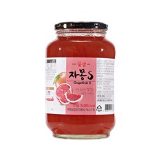 꽃샘 꿀 자몽차S 2kg 1박스 (6개) / 전통차 과일청 액상차 홈카페 에이드, 1개입, 6개