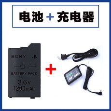 psp순정호환 충전 배터리 정품용량1200mAh 1000 2000 3000 1005 2005 3005, 1개, PSP원장전지+PSP원장충전기