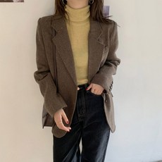 핑크브라이드 / 헤링본 캐주얼자켓