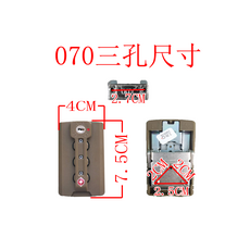 XFG 세관 잠금 TSA007 알루미늄 프레임 잠금 액세서리 비밀번호 잠금 캐리어 액세서리 잠금장치 070, 20. 세관 자물쇠 070 삼공 ZM 로즈골드 투피스, 1개