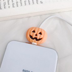 실리콘 귀여운 USB 케이블 바이트 충전기 와이어 정리함 보호기 충전 코드 보호대 데이터 라인 보호, 05, 1개