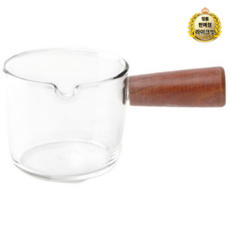 라이크잇 코빙 우드 손잡이 눈금 에스프레소 더블샷잔 70ml 1개